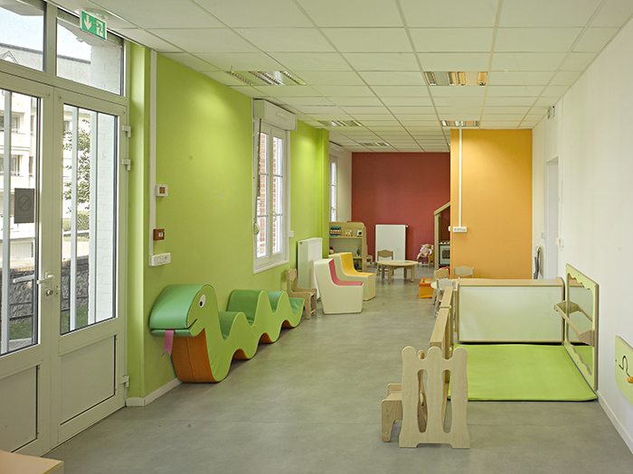 Vue intérieur - Salle des petits - L'Abord'âge, pôle enfance & relais assistantes maternelles
