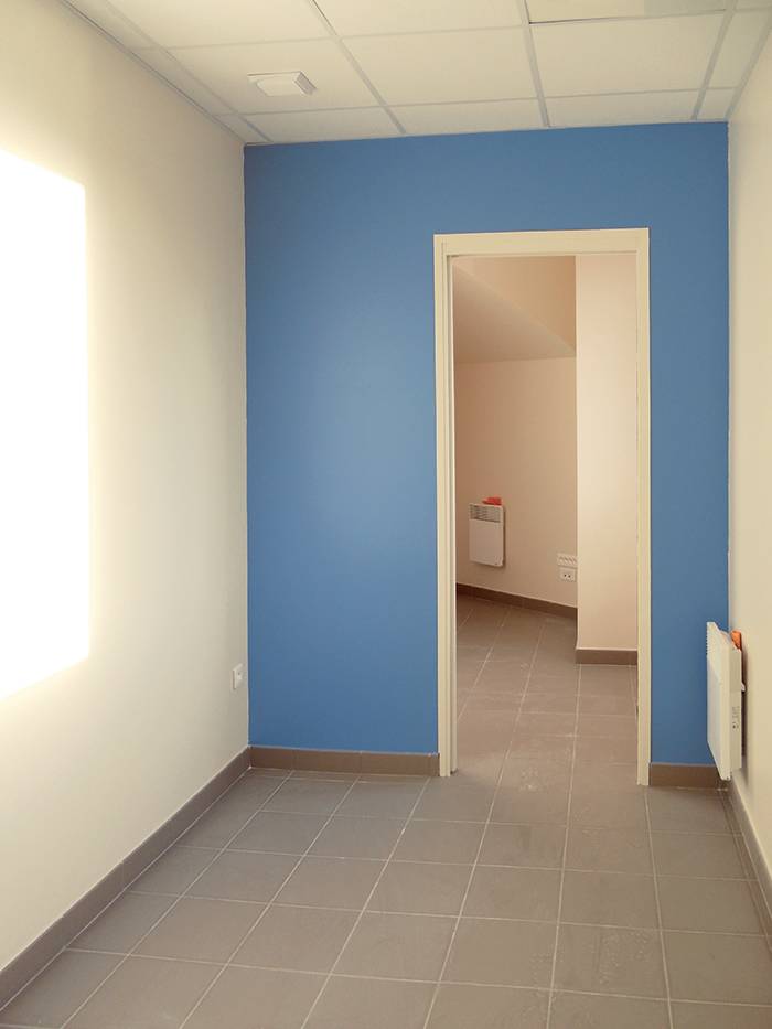 Intérieur - Couloir - Centre de radiologie