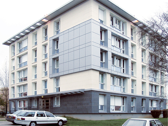 Vue principale - Réhabilitation de 2 immeubles, 40 logements locatifs
