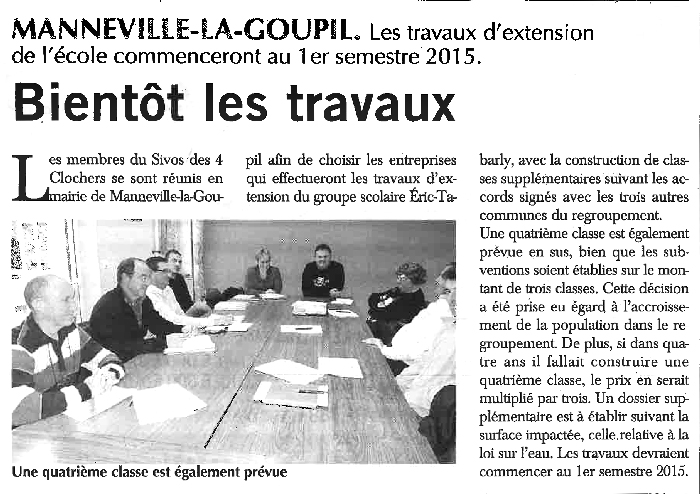 Le Havre Presse - Groupe scolaire de Manneville-la-Goupil