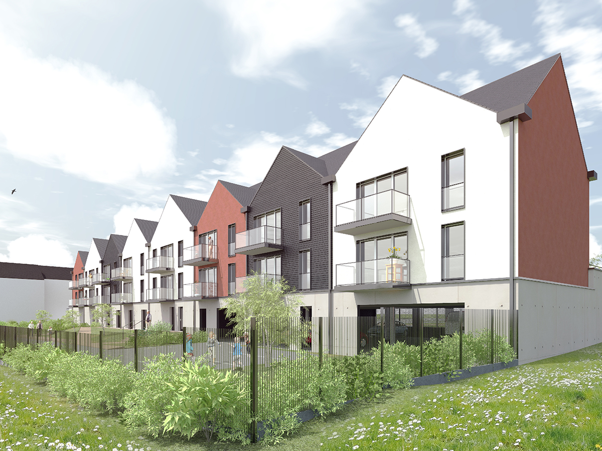 24 logements collectifs et locaux commerciaux - Gainneville