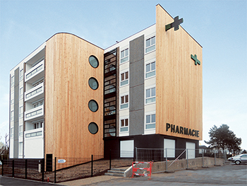 Reconversion d'un immeuble de logements en centre médical - Le Havre