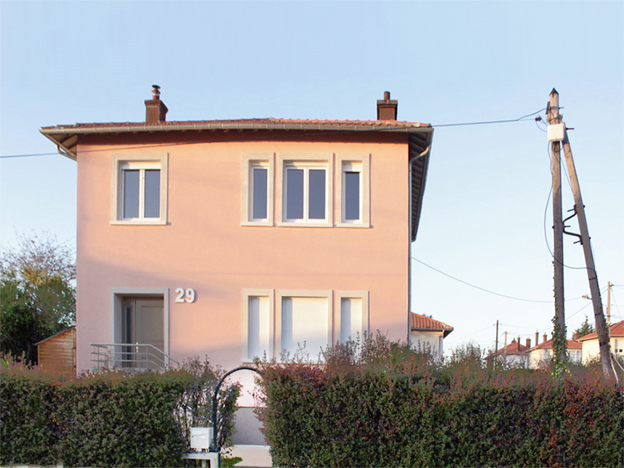 Maison individuelle type T4 - Cité Jardin, Réhabilitation de 35 logements individuels