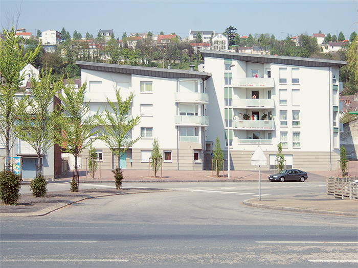 Vue principale de la résidence - Résidence Ambroise Paré, 15 logements collectifs