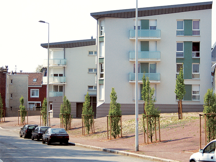 Vue de coté - Résidence Ambroise Paré, 15 logements collectifs