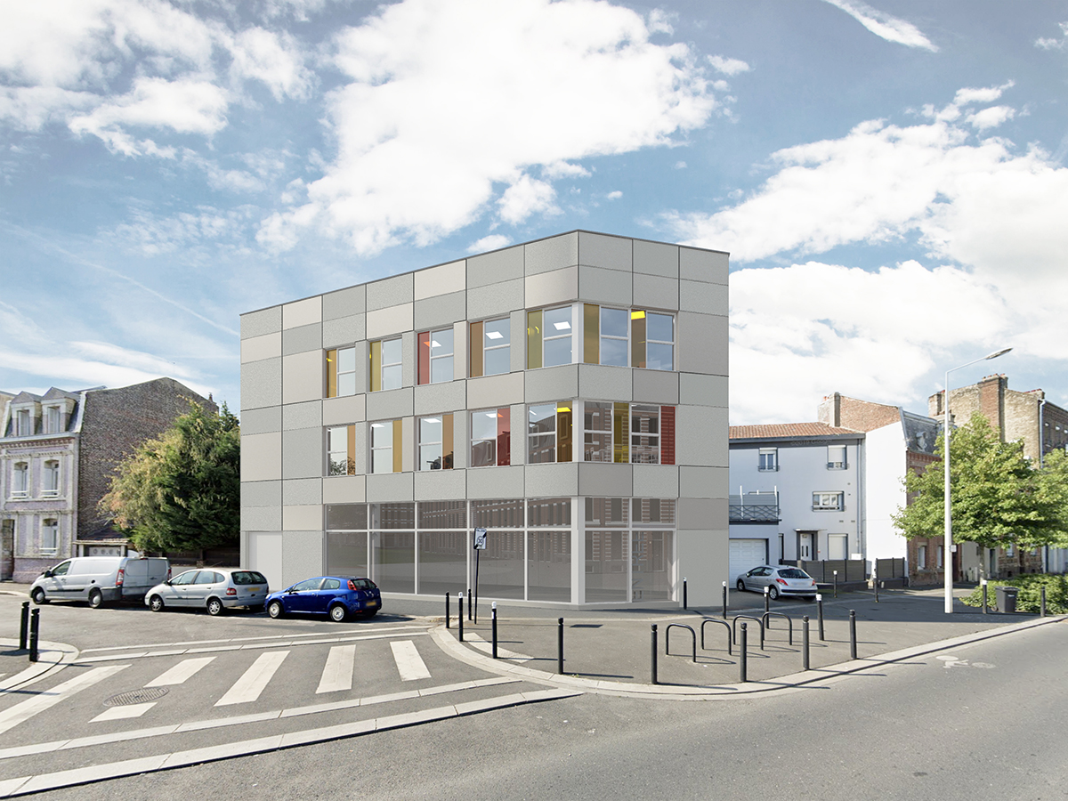 Démolition, Réhabilitation, Extention, Construction de bâtiments du lycée Saint Vincent de Paul - Le Havre